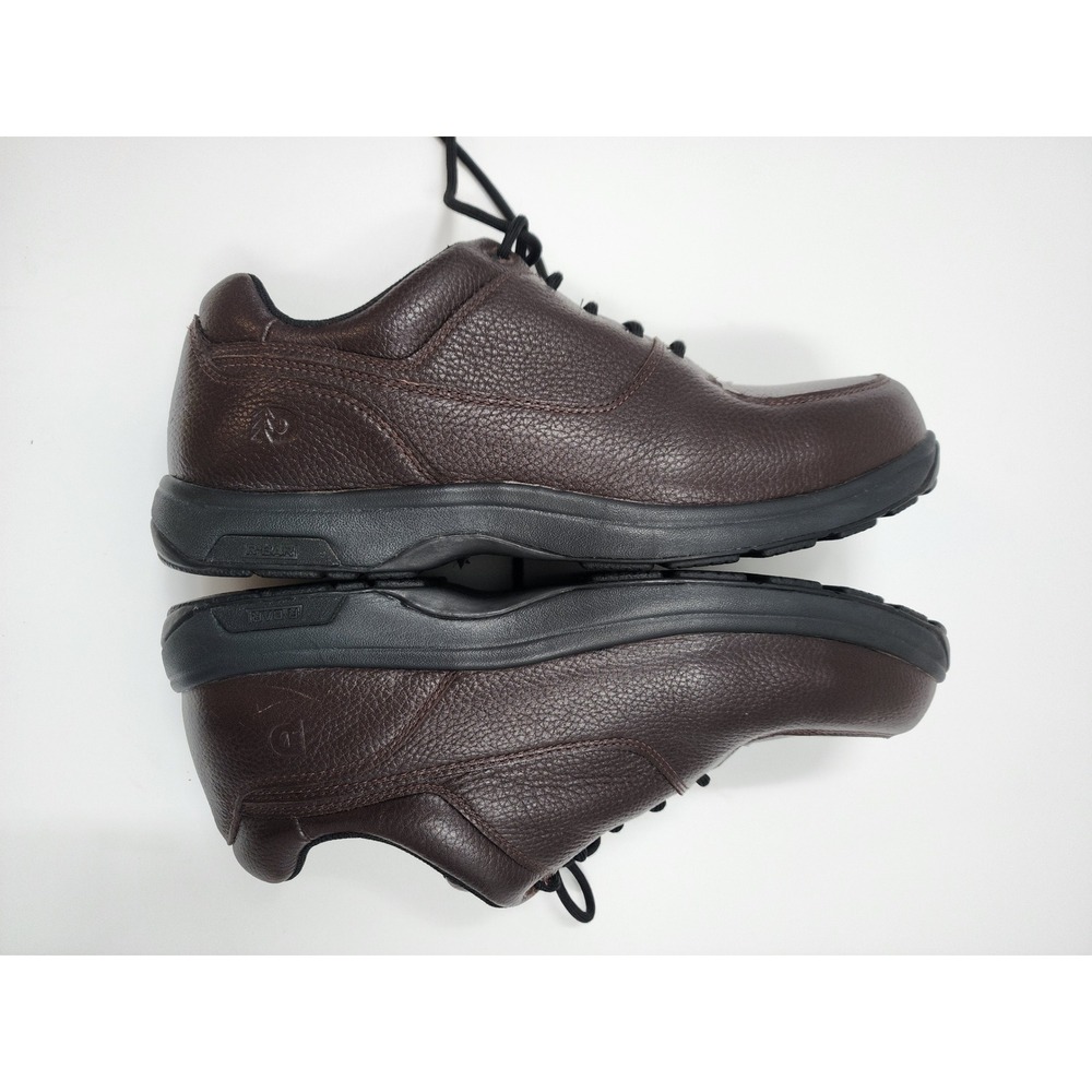 Dunham Burlington 8000BP Mens Brown Leather Waterproof Oxford Shoes 14 6E Wide - Picture 4 of 12